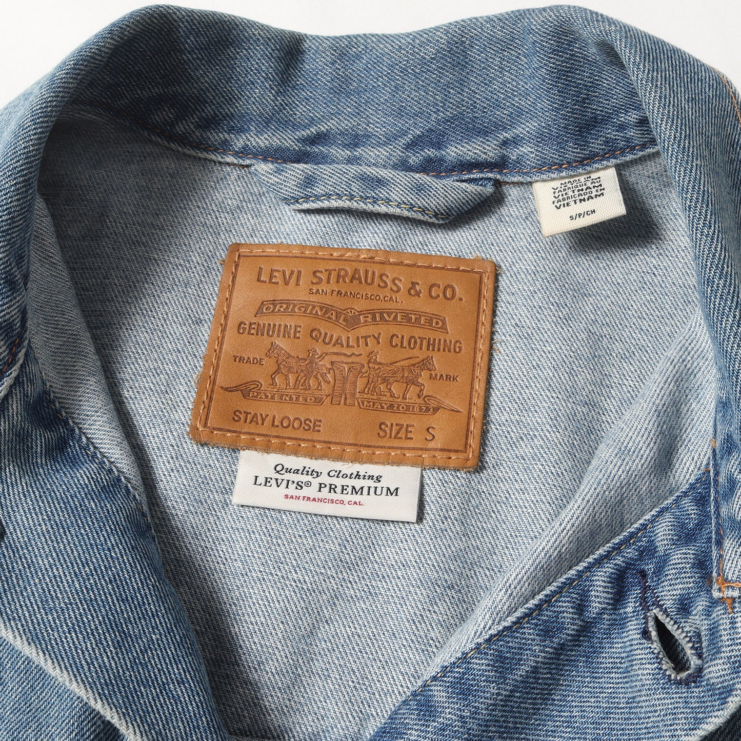 [リーバイスプレミアム] USED加工 デニムジャケット / STAY LOOSE TRUCKER JACKET 28789-0001