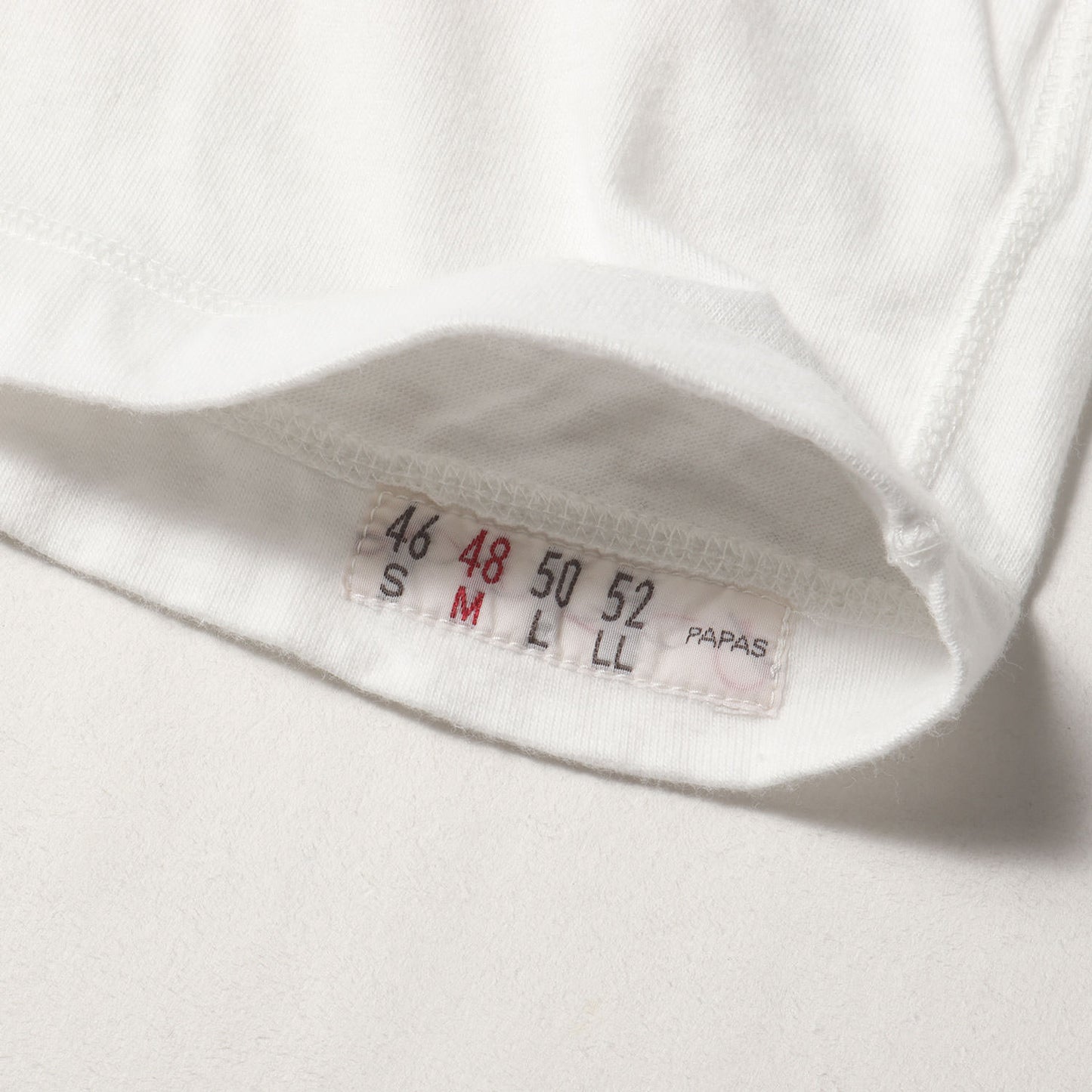 デニムアップリケロゴ クルーネック Tシャツ