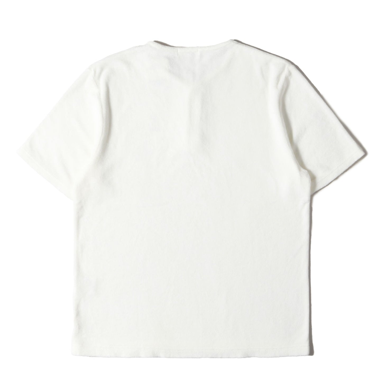 PULS ベア刺繍 ヘンリーネック パイル Tシャツ
