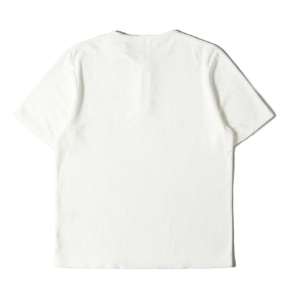 PULS ベア刺繍 ヘンリーネック パイル Tシャツ