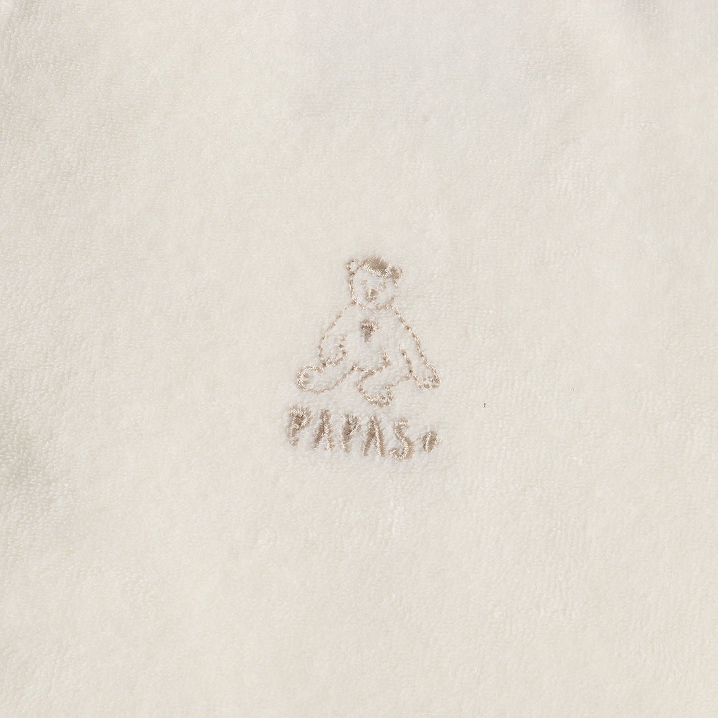 PULS ベア刺繍 ヘンリーネック パイル Tシャツ