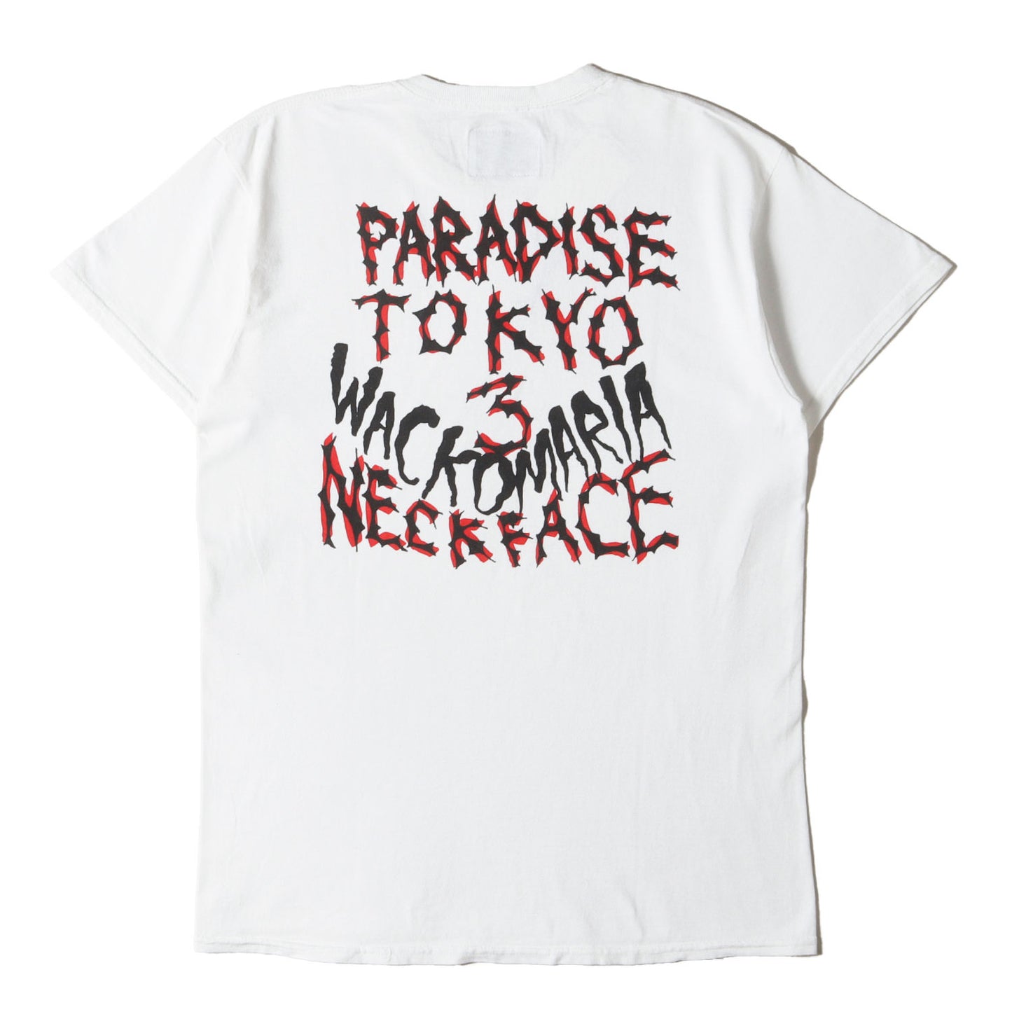 旗艦店 3周年記念 ×NECKFACE グラフィック Tシャツ