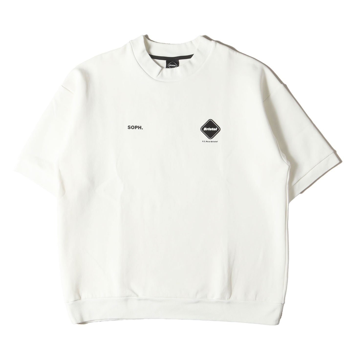 24SS バギーストレッチ テック 半袖スウェット(TECH SWEAT S/S TEAM CREWNECK BAGGY TOP)