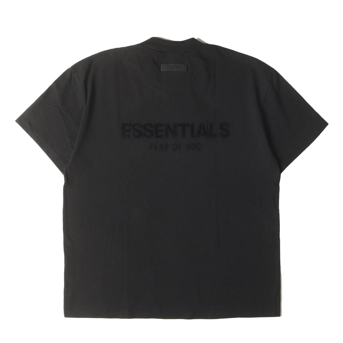 FOG ESSENTIALS フロッキープリント クルーネック Tシャツ
