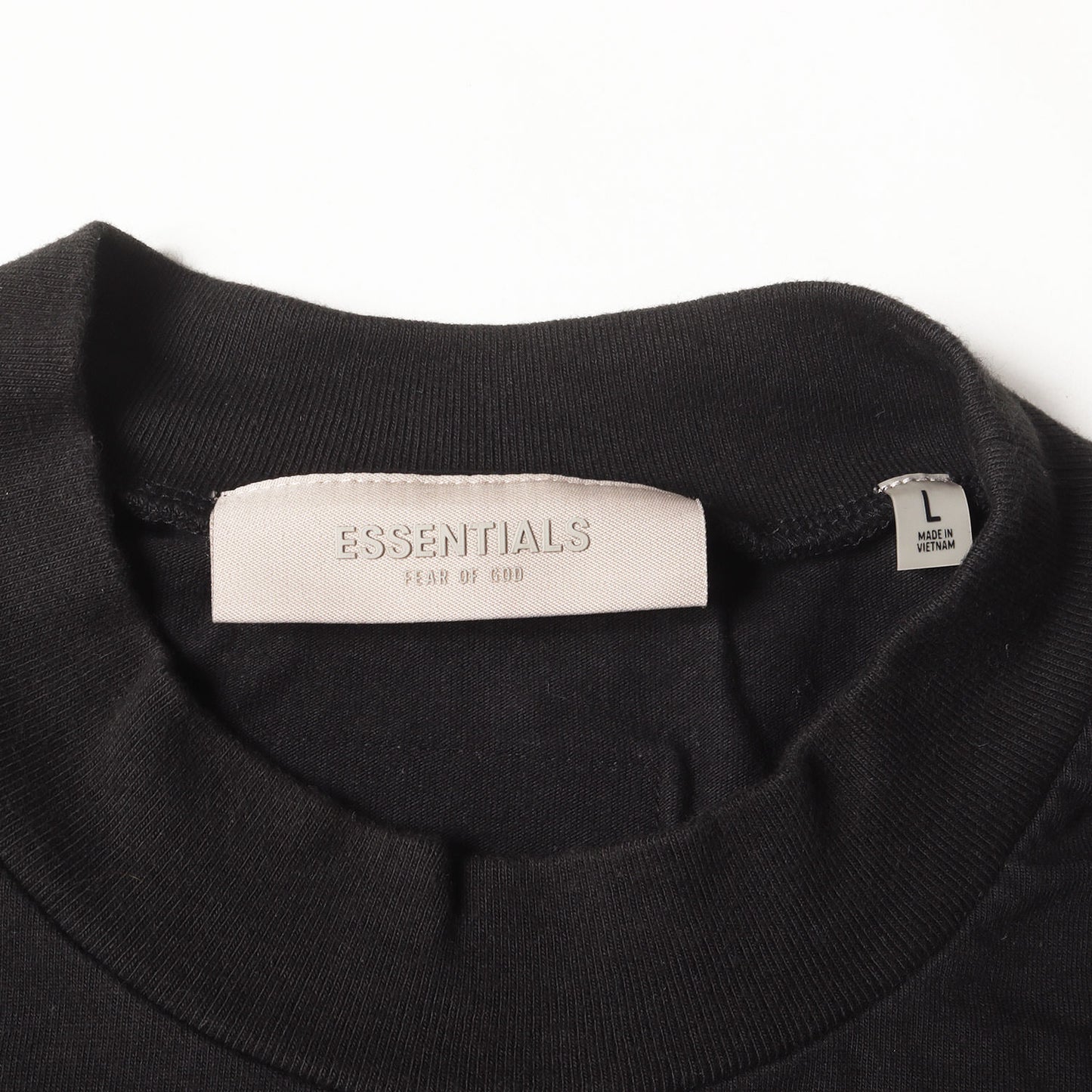 FOG ESSENTIALS フロッキープリント クルーネック Tシャツ