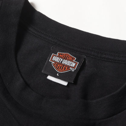 00s SUMMER DEALER SHOW 2002 フレイム シールドロゴ 両面プリント Tシャツ / USA製 HOLOUBEK
