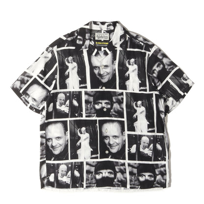 21SS ×羊たちの沈黙 レクター博士 レーヨン ハワイアンシャツ(S/S HAWAIIAN SHIRT)