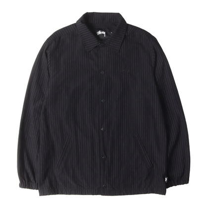 ストックロゴ ストライプ コーチジャケット