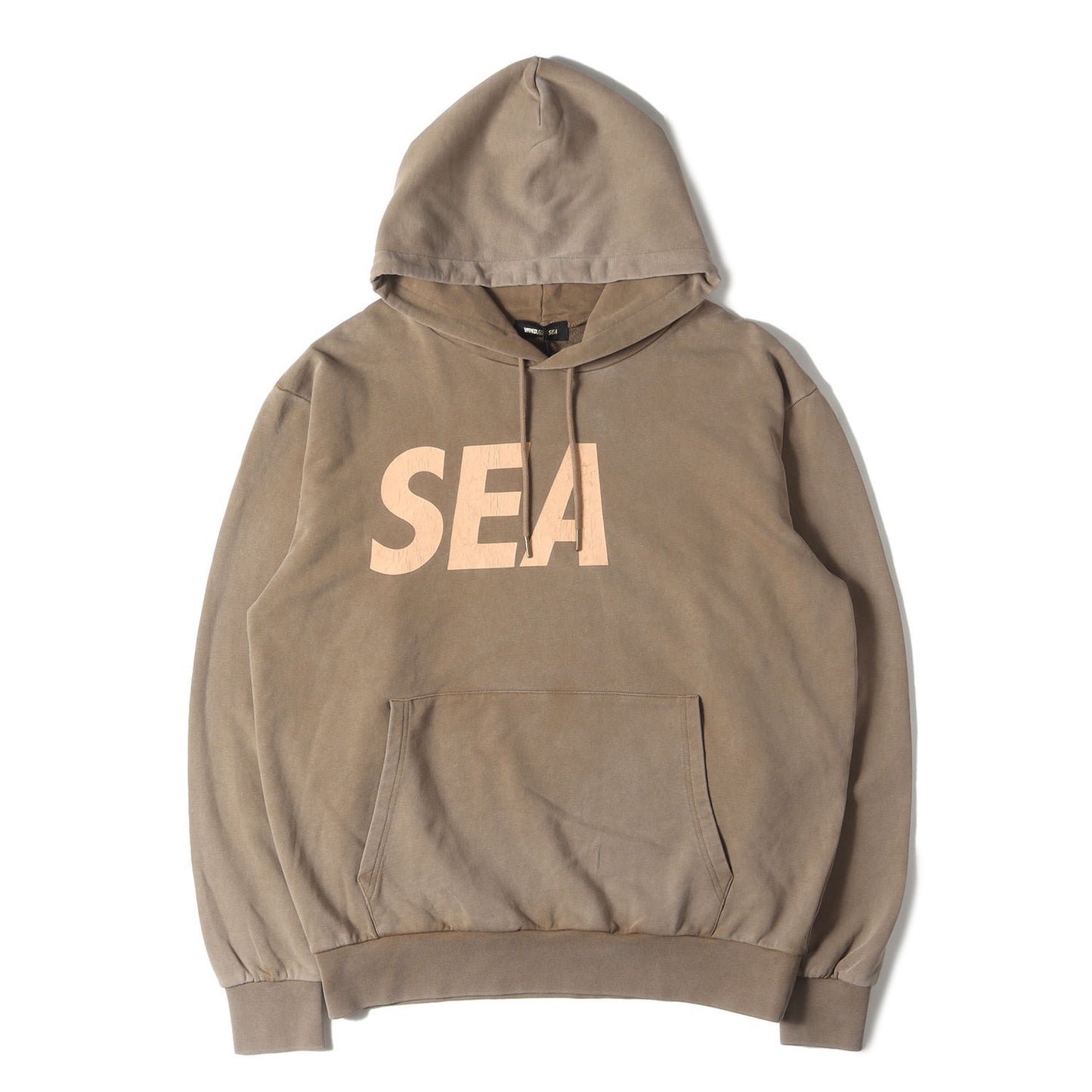 25SS ブランドロゴ 硫化染め ブ スウェットパーカー(SEA Sulfer Hooded Sweatshirt)