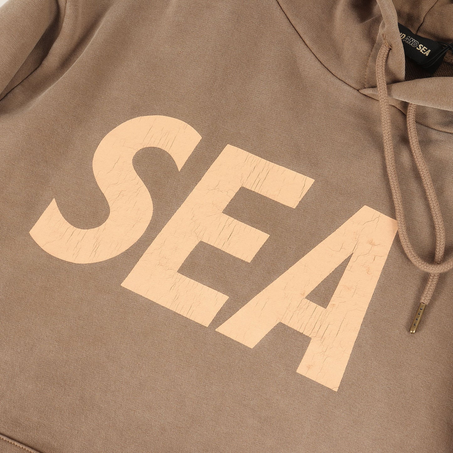 25SS ブランドロゴ 硫化染め ブ スウェットパーカー(SEA Sulfer Hooded Sweatshirt)