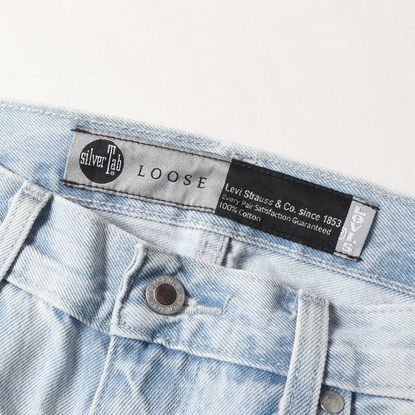 SILVERTAB ルーズフィット デニムパンツ (LOOSE FIT)