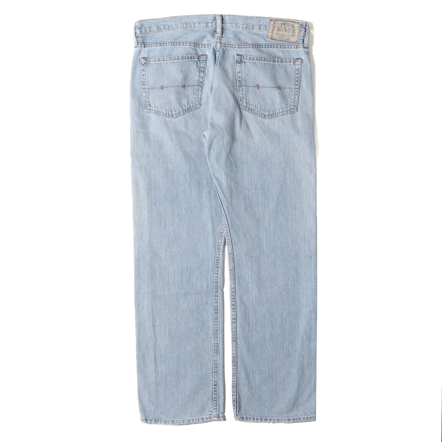 ヴィンテージ加工 ストレート デニムパンツ