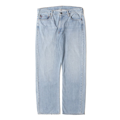 ヴィンテージ加工 ストレート デニムパンツ