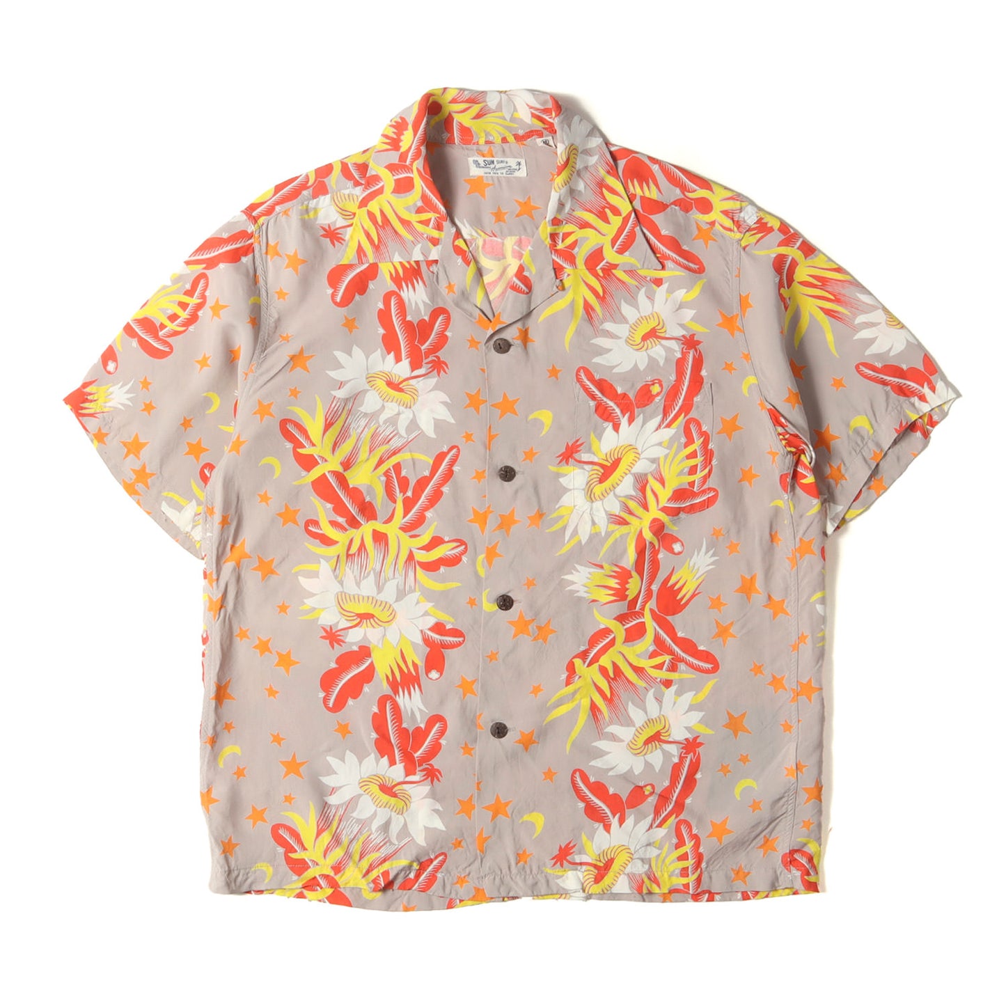 JOURNAL STANDARD別注 フラワー柄 レーヨン アロハシャツ