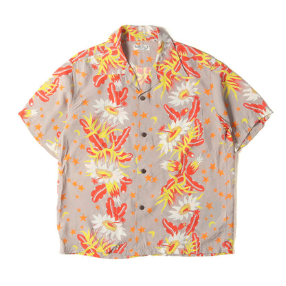 JOURNAL STANDARD別注 フラワー柄 レーヨン アロハシャツ