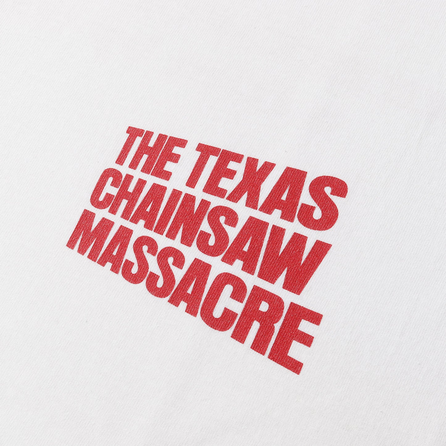 22SS ×悪魔のいけにえ タイトルロゴ Tシャツ(T-SHIRT)