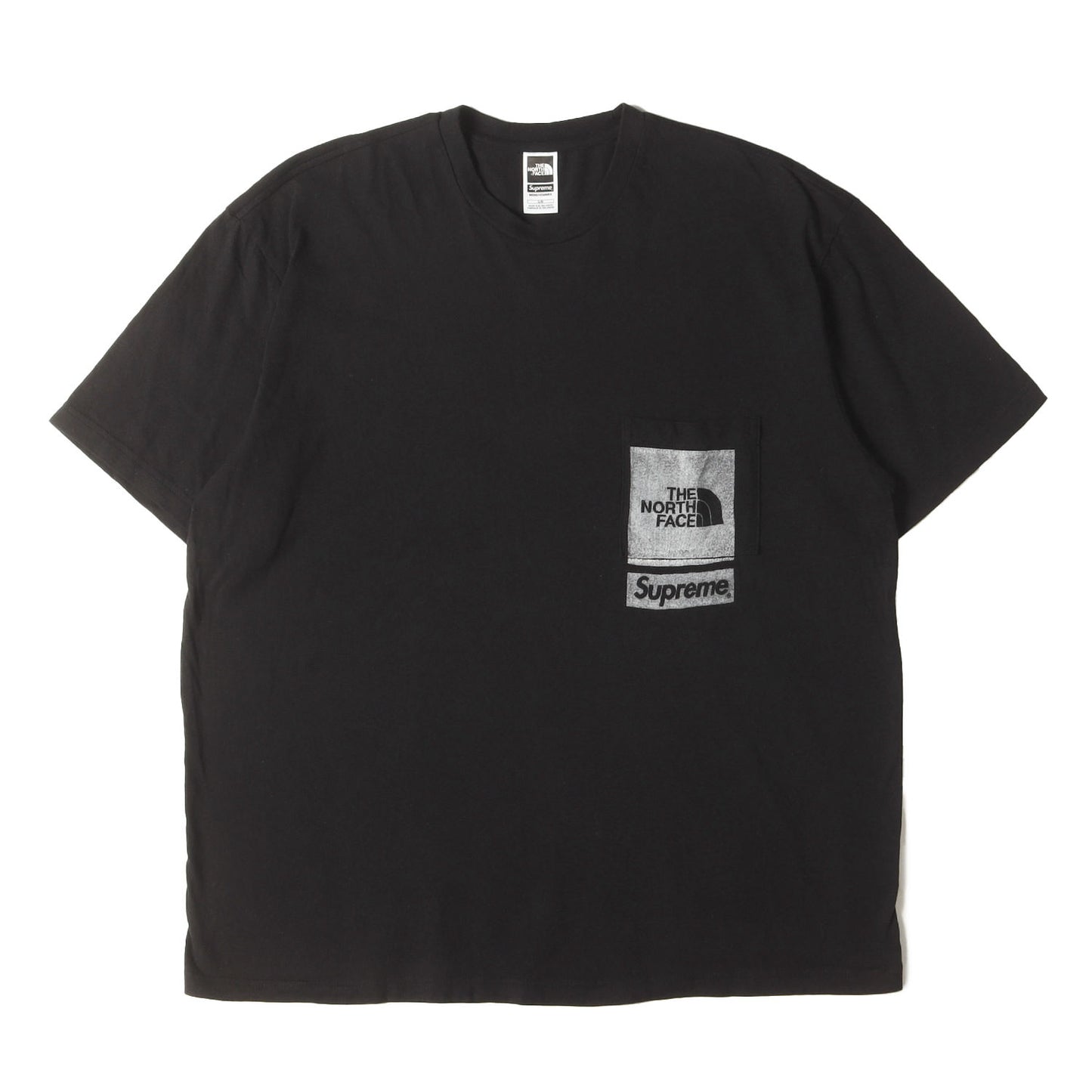 23SS ×THE NORTH FACE ロゴプリント ポケット Tシャツ(Printed Pocket Tee)