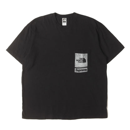 23SS ×THE NORTH FACE ロゴプリント ポケット Tシャツ(Printed Pocket Tee)