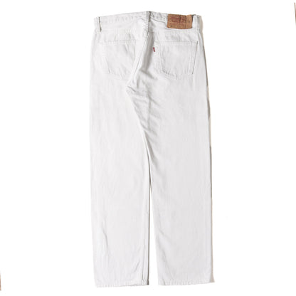 90s EURO Levi's 501 ホワイトデニムパンツ (501-0150) ポーランド製
