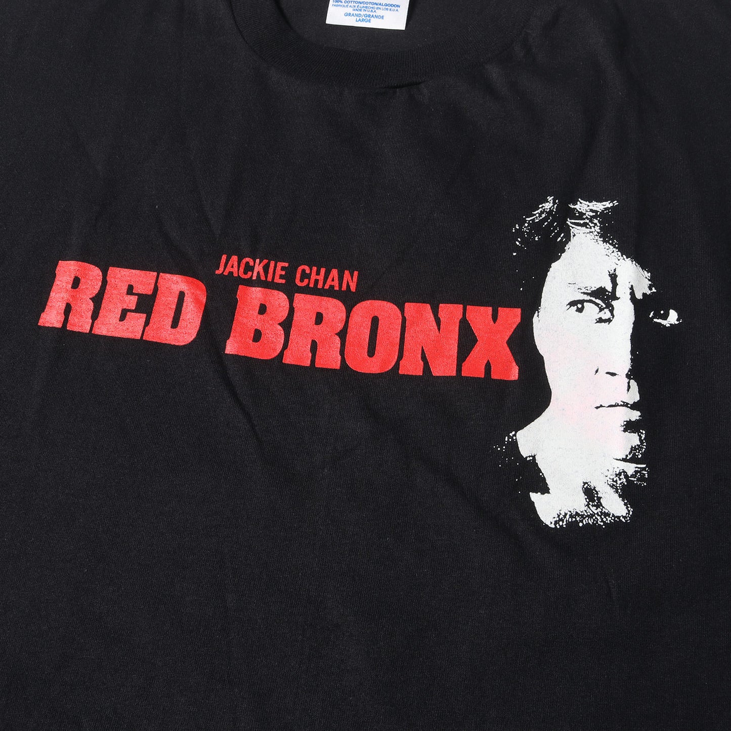 [希少 デッドストック] 90s RED BRONX ムービー Tシャツ / USA製 Hanes レッドブロンクス ジャッキーチェン