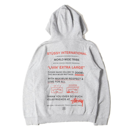 グラフィックプリント スウェットパーカー