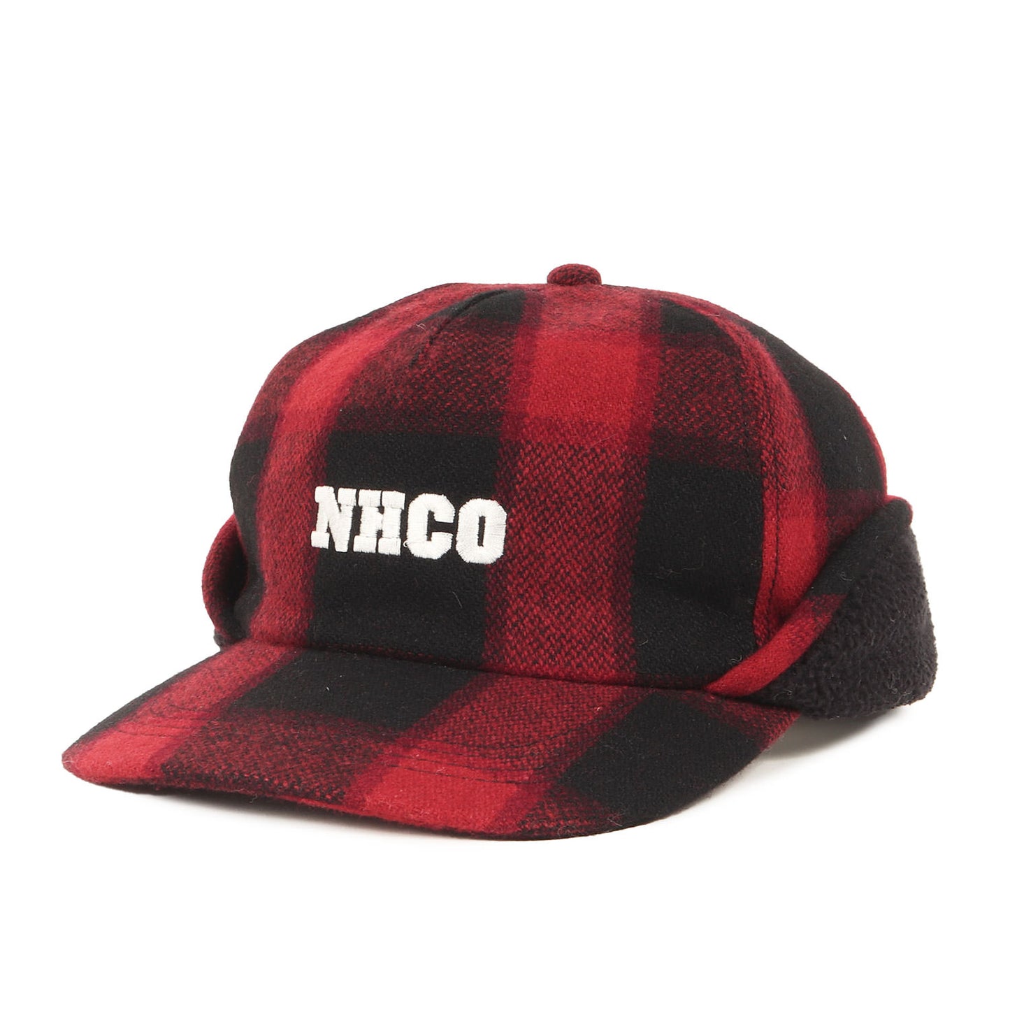 22AW バッファローチェック ウール イヤーフラップ キャップ(BUFFALO CHECK WN. FLAP CAP)