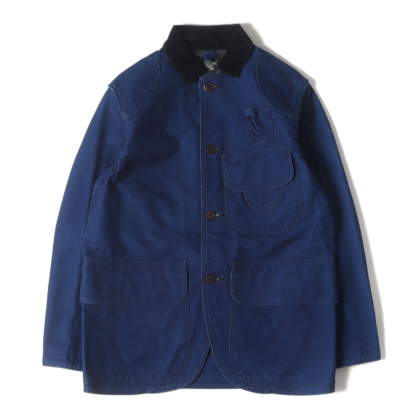 インディゴ キャンバス ハンティング ジャケット (Fiction Romance 13oz.CANVAS HUNTING JACKET)