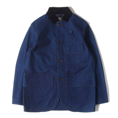 インディゴ キャンバス ハンティング ジャケット (Fiction Romance 13oz.CANVAS HUNTING JACKET)