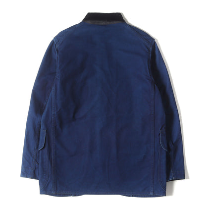 インディゴ キャンバス ハンティング ジャケット (Fiction Romance 13oz.CANVAS HUNTING JACKET)