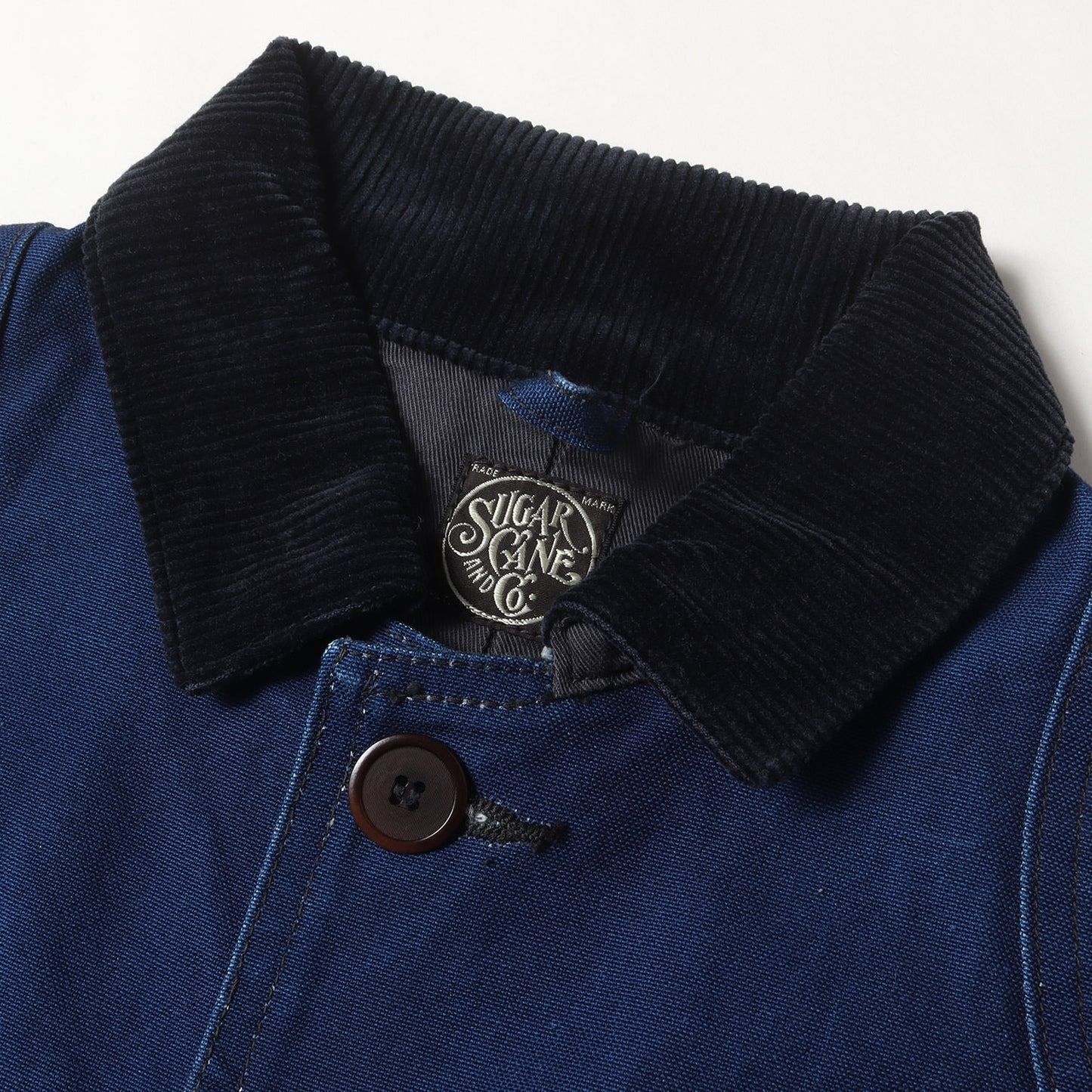 インディゴ キャンバス ハンティング ジャケット (Fiction Romance 13oz.CANVAS HUNTING JACKET)