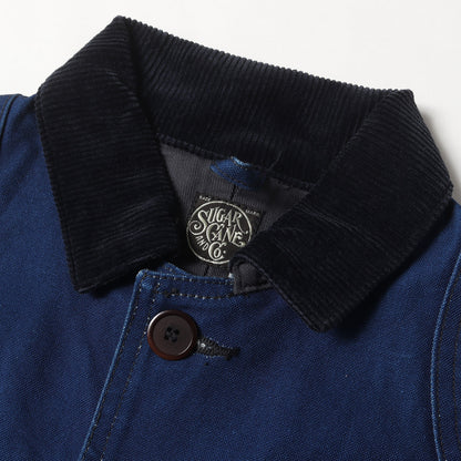 インディゴ キャンバス ハンティング ジャケット (Fiction Romance 13oz.CANVAS HUNTING JACKET)