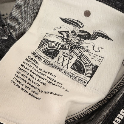 ×Original Fake KAWS ディープミディアム リジッド デニムパンツ(OF RIGID.DP MID / 14OZ-PT)