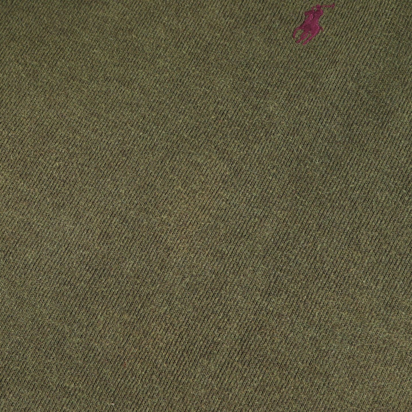 [現行モデル] ポニー刺繍 ハーフジップ リブ スウェットシャツ