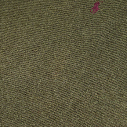 [現行モデル] ポニー刺繍 ハーフジップ リブ スウェットシャツ