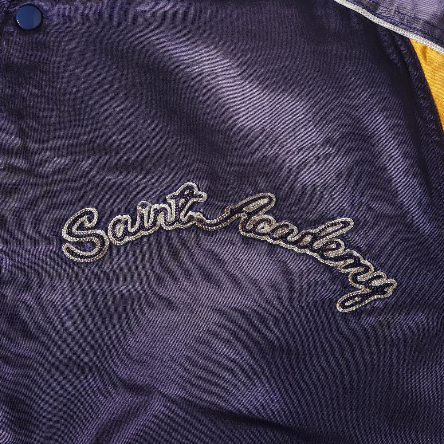 23SS ×SHERMER ACADEMY ヴィンテージ加工 サテン スタジャン(SA_SKASTADIUM JKT)