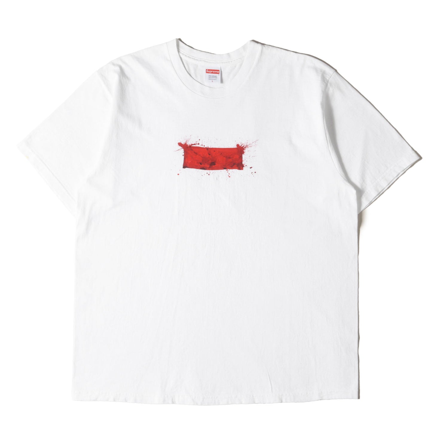 22SS ×Ralph Steadman ペンキ BOXロゴ Tシャツ(Box Logo Tee)