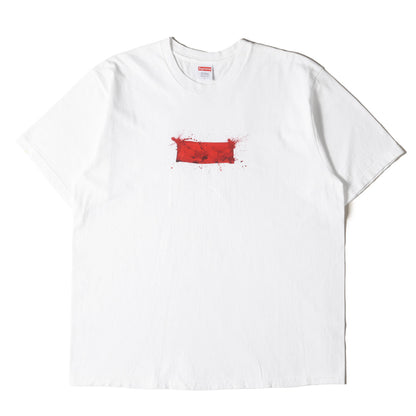 22SS ×Ralph Steadman ペンキ BOXロゴ Tシャツ(Box Logo Tee)