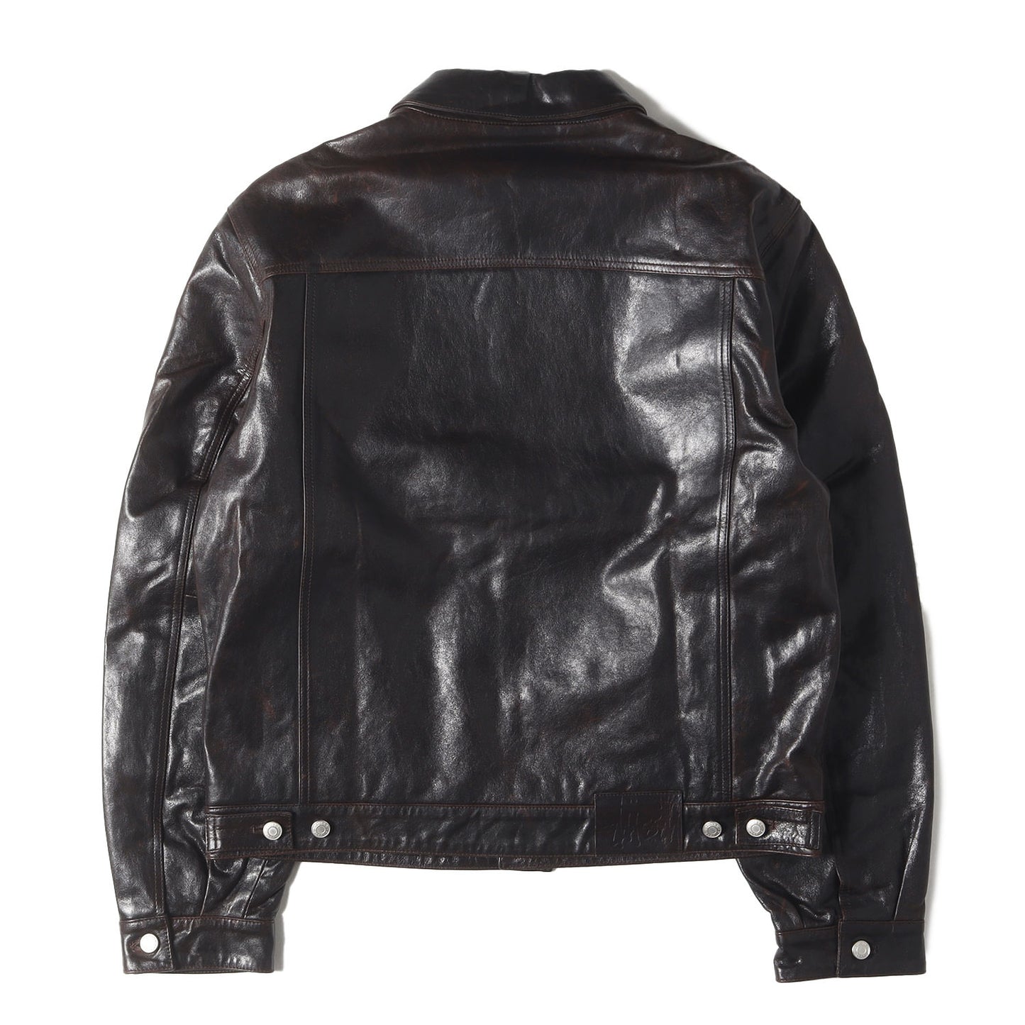 24AW シープスキンレザー トラッカージャケット(TRUCKER JACKET LEATHER)