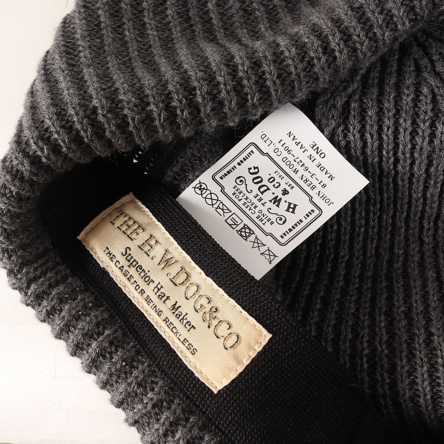 24SS コットンニット ベレー帽(COTTON CLUB BIG BERET)
