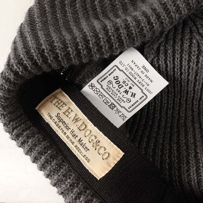 24SS コットンニット ベレー帽(COTTON CLUB BIG BERET)