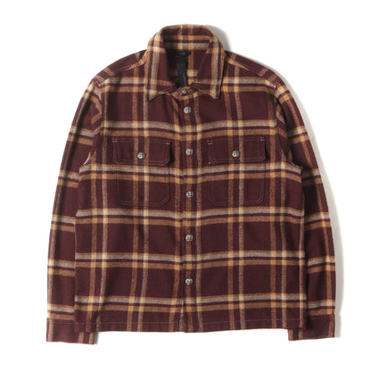 現行タグ クロスボールボタン ワークドッグ チェック シャツ(WORK DOG)