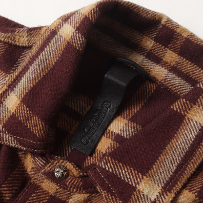 現行タグ クロスボールボタン ワークドッグ チェック シャツ(WORK DOG)