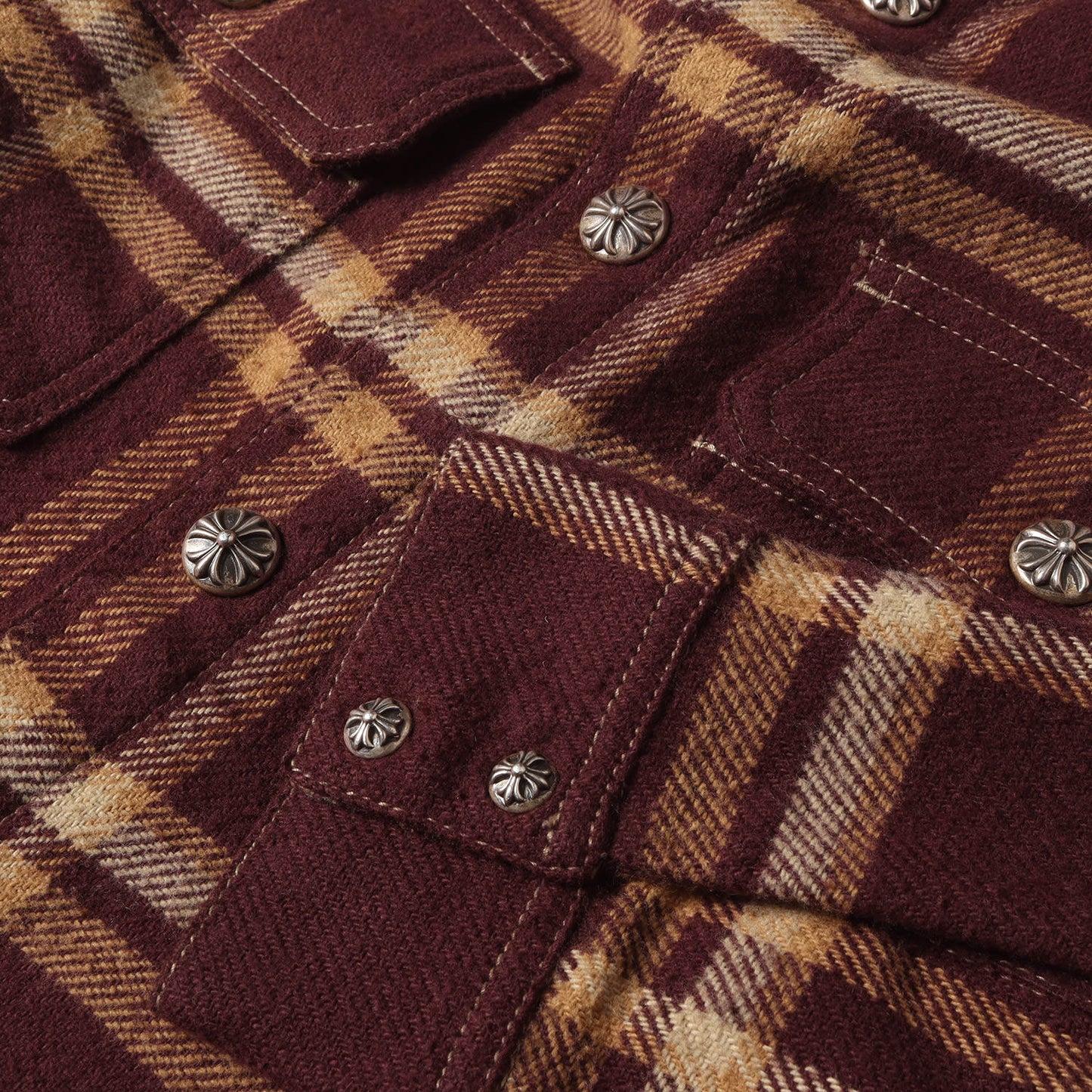 現行タグ クロスボールボタン ワークドッグ チェック シャツ(WORK DOG)