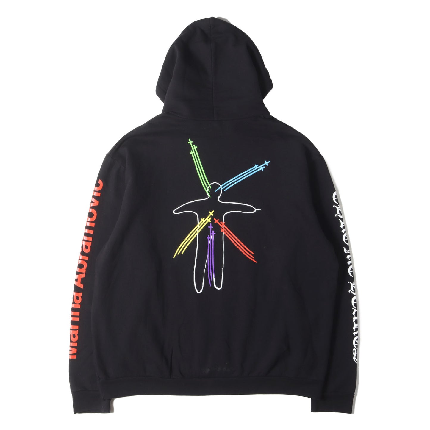 近年モデル ×MARINA ABRAMOVIC グラフィック スウェットパーカー