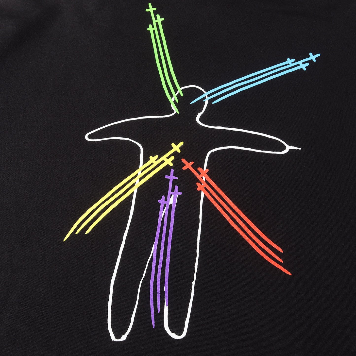 近年モデル ×MARINA ABRAMOVIC グラフィック スウェットパーカー