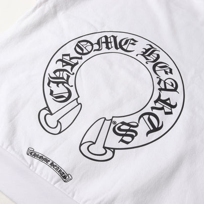 近年モデル ホースシュー&フローラルクロス クルーネック スウェット(SWTSHRT PLVR)