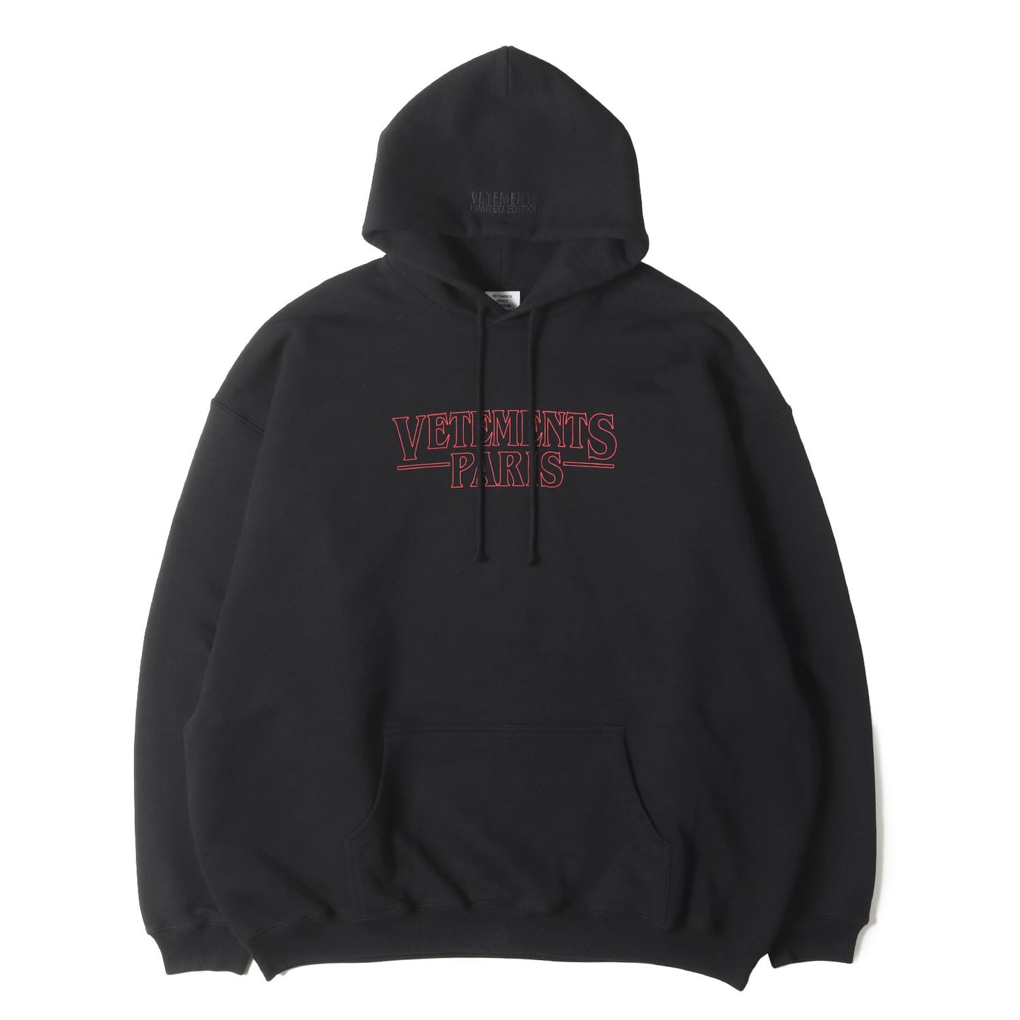 23AW ブランドロゴ オーバーサイズ ヘビー スウェットパーカー(Paris Logo Hoodie)