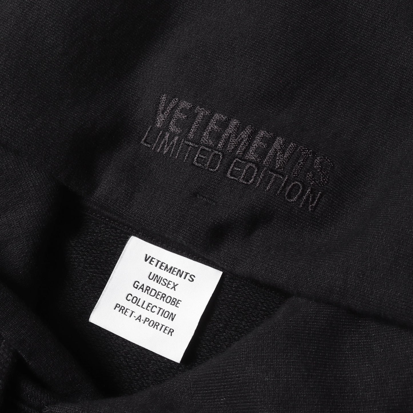 23AW ブランドロゴ オーバーサイズ ヘビー スウェットパーカー(Paris Logo Hoodie)