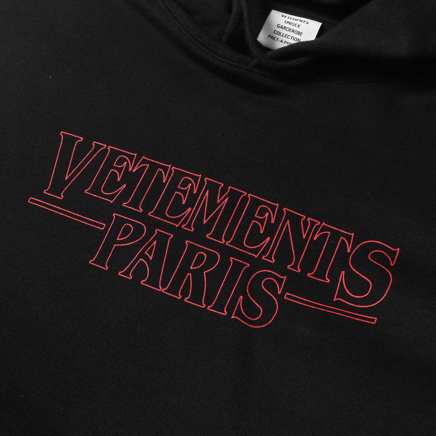 23AW ブランドロゴ オーバーサイズ ヘビー スウェットパーカー(Paris Logo Hoodie)