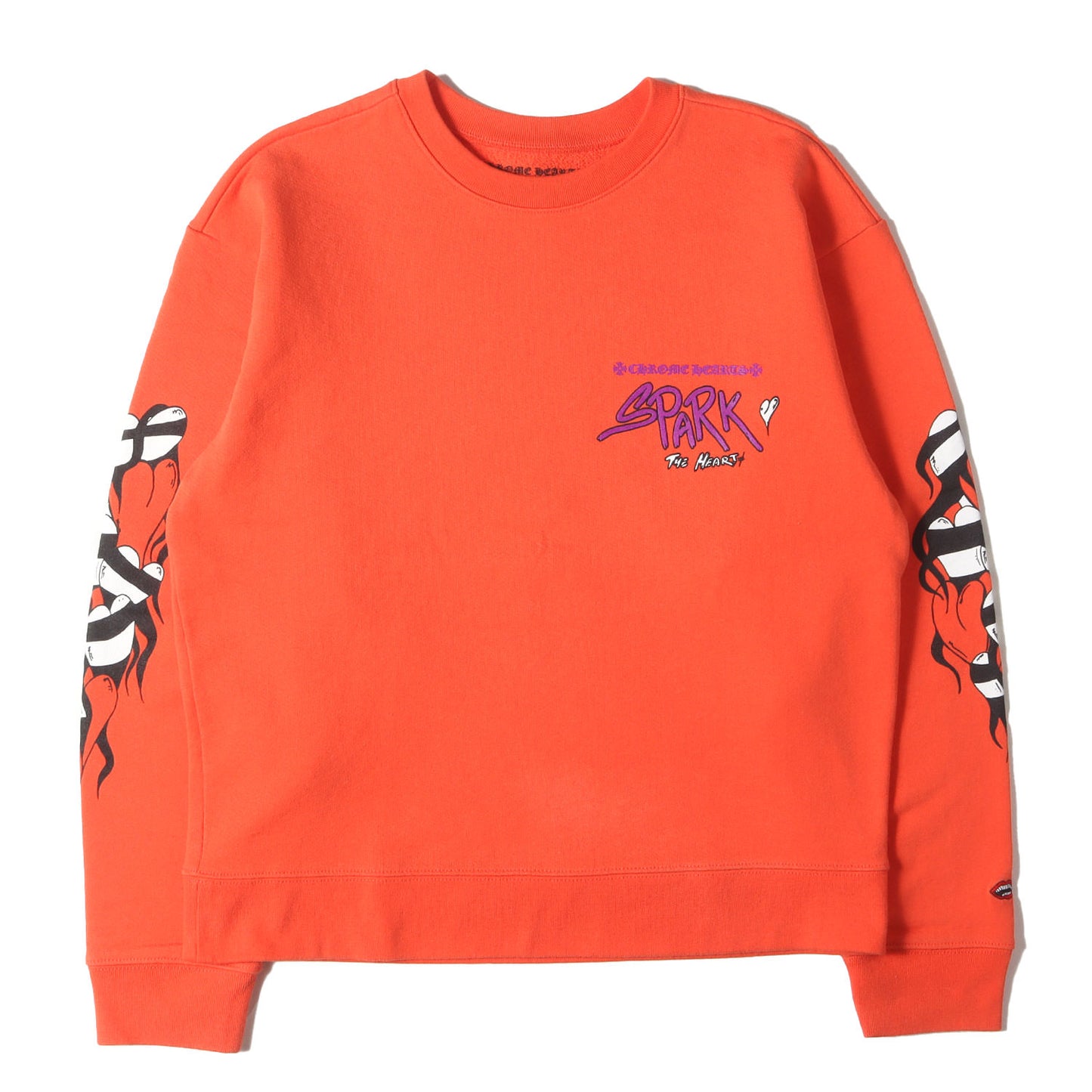 23SS ×matty boy グラフィック クルーネック スウェット(SADISTIC LIPSTICK)